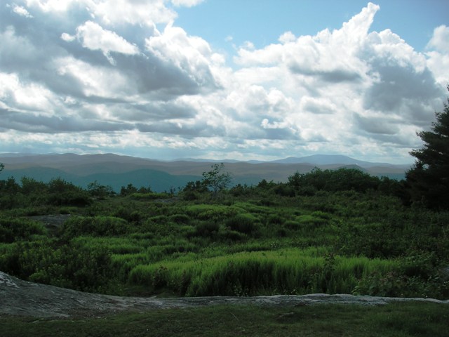 looking west from Putney Mtn